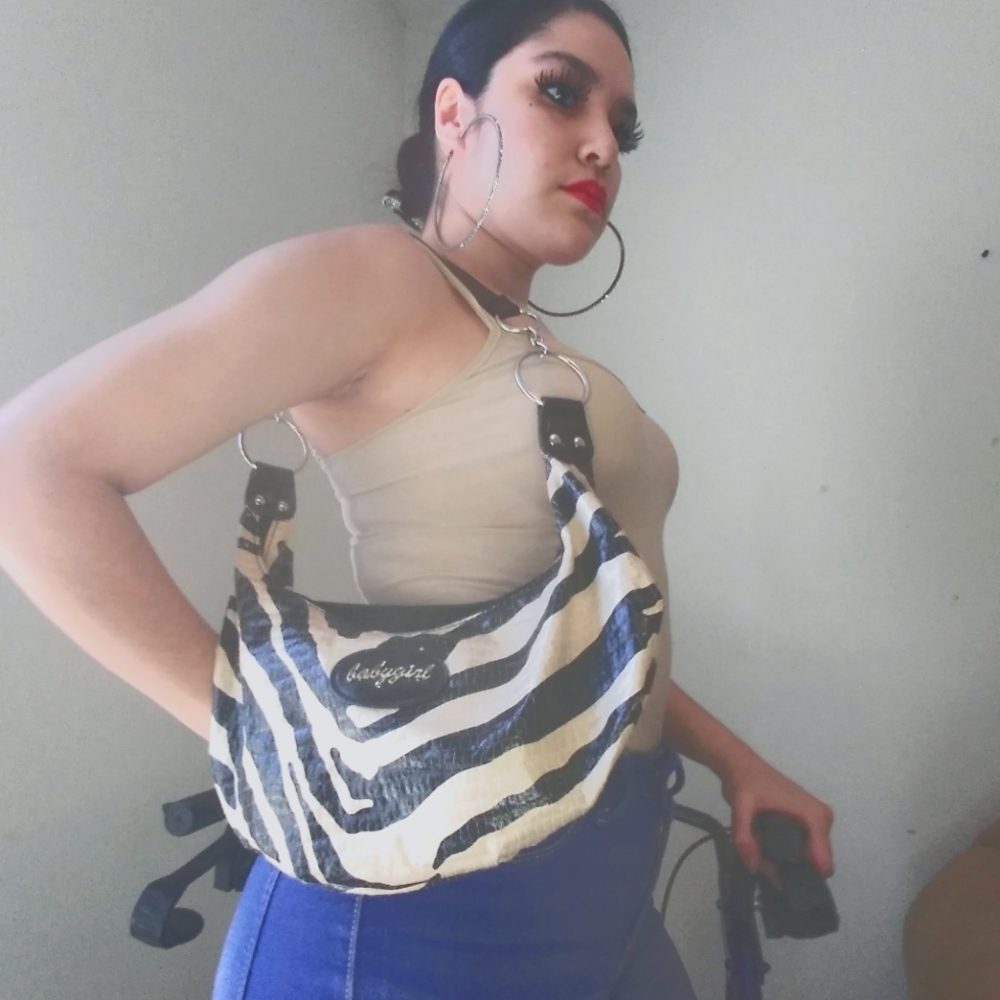 Zebra Print Purse